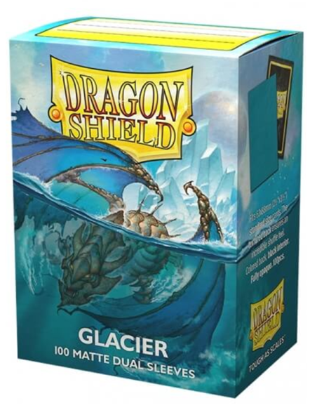 DRAGON SHIELD OBALY - GLACIER DUAL MATTE (100)
