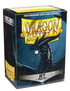 DRAGON SHIELD OBALY - JET MATTE (100)