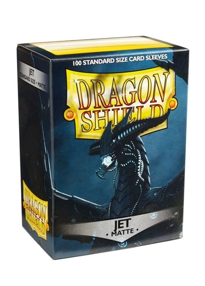 DRAGON SHIELD OBALY - JET MATTE (100)