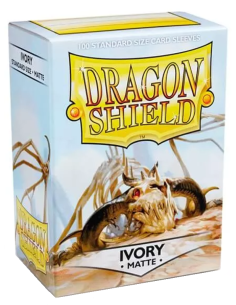 DRAGON SHIELD OBALY - IVORY MATTE (100)