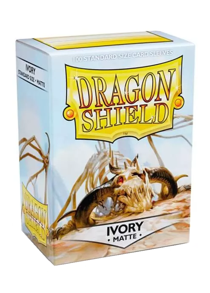 DRAGON SHIELD OBALY - IVORY MATTE (100)