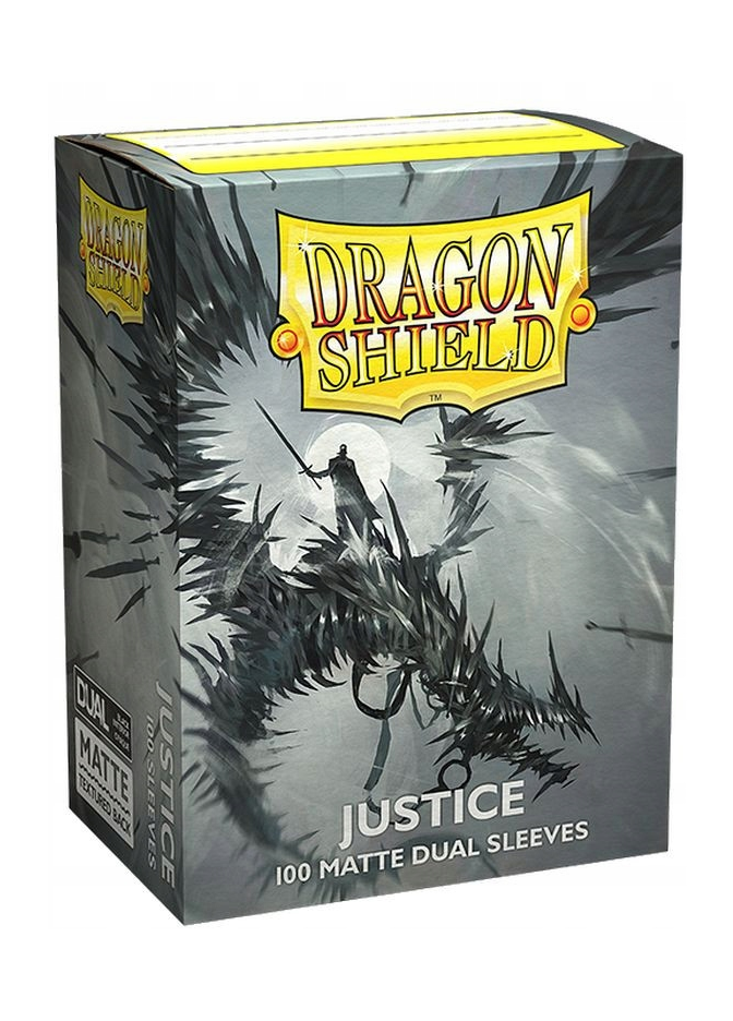 DRAGON SHIELD OBALY - JUSTICE DUAL MATTE (100)