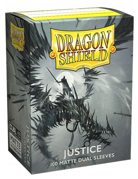 DRAGON SHIELD OBALY - JUSTICE DUAL MATTE (100)