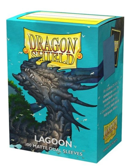 DRAGON SHIELD OBALY - LAGOON DUAL MATTE (100)