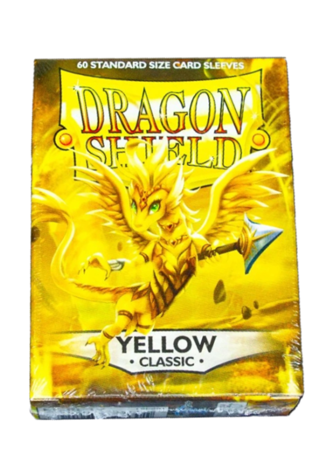 DRAGON SHIELD OBALY - YELLOW CLASSIC (60)