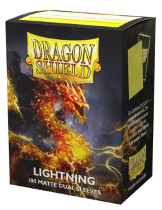 DRAGON SHIELD OBALY - LIGHTNING DUAL MATTE (100)