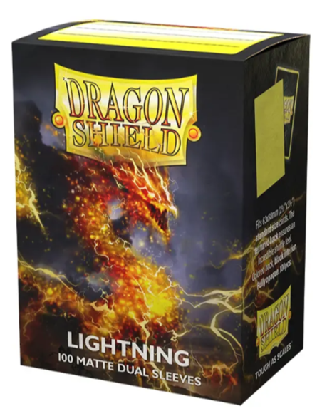DRAGON SHIELD OBALY - LIGHTNING DUAL MATTE (100)
