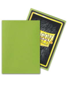 DRAGON SHIELD OBALY - LIME MATTE (100) 2