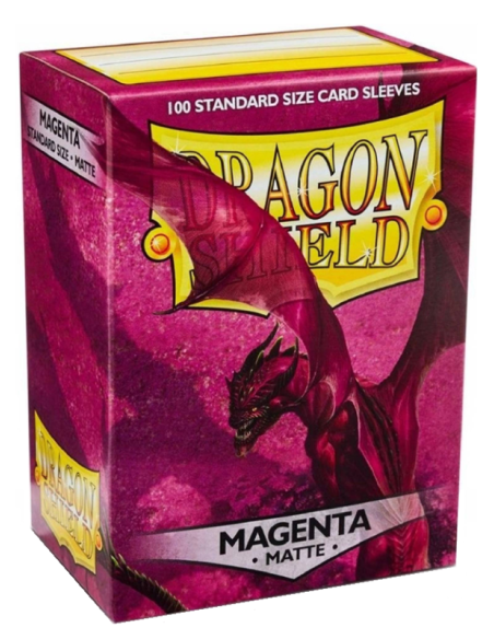 DRAGON SHIELD OBALY - MAGENTA MATTE (100)