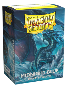 DRAGON SHIELD OBALY - MIDNIGHT BLUE MATTE (100)
