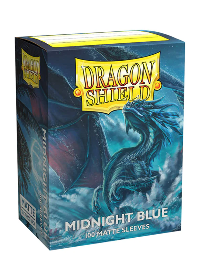 DRAGON SHIELD OBALY - MIDNIGHT BLUE MATTE (100)