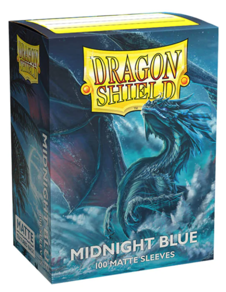DRAGON SHIELD OBALY - MIDNIGHT BLUE MATTE (100)