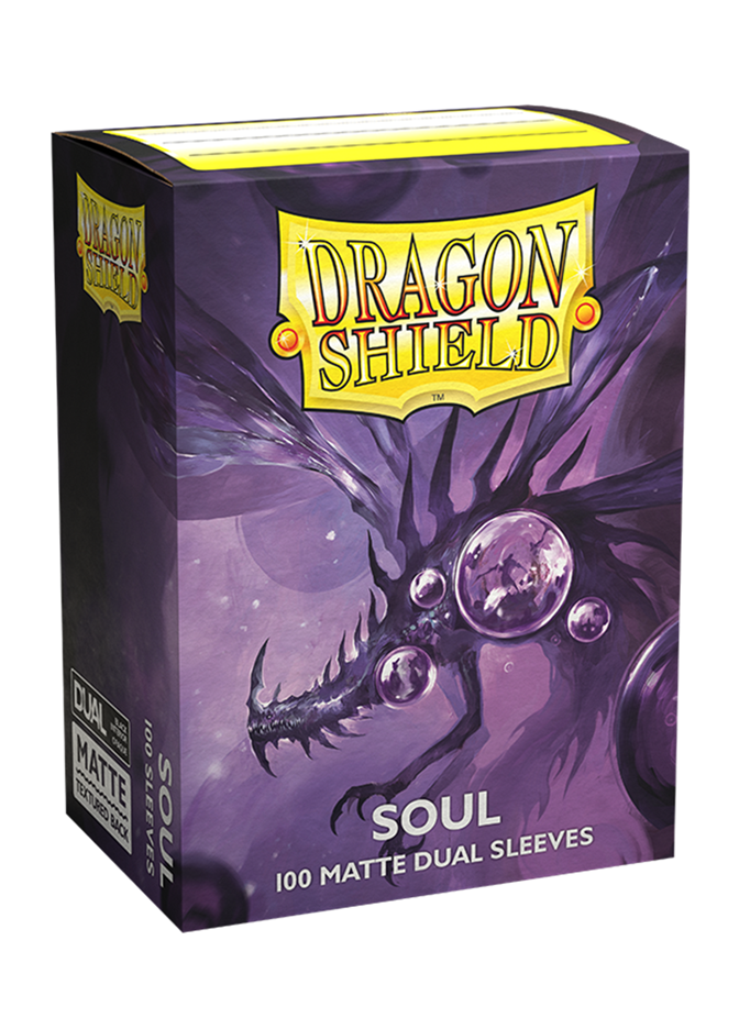 DRAGON SHIELD OBALY - SOUL DUAL MATTE (100)