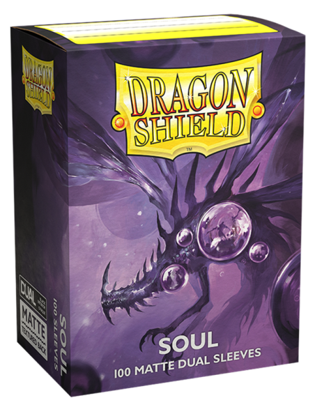 DRAGON SHIELD OBALY - SOUL DUAL MATTE (100)