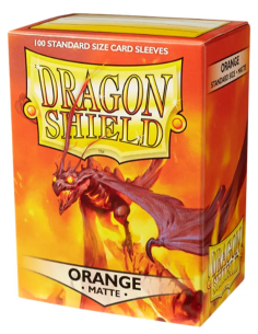DRAGON SHIELD OBALY - ORANGE MATTE (100)