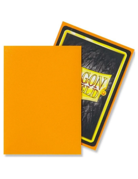 DRAGON SHIELD OBALY - ORANGE MATTE (100)