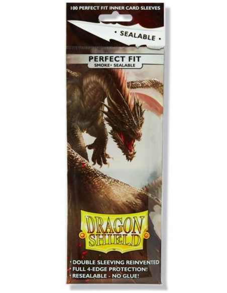 DRAGON SHIELD OBALY - PERFECT FIT SMOKE SEALABLE (100)
