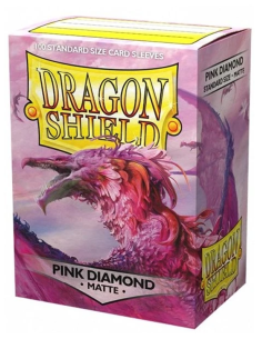 DRAGON SHIELD OBALY - PINK DIAMOND MATTE (100)