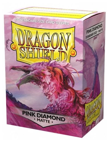 DRAGON SHIELD OBALY - PINK DIAMOND MATTE (100)
