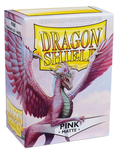 DRAGON SHIELD OBALY - PINK MATTE (100)
