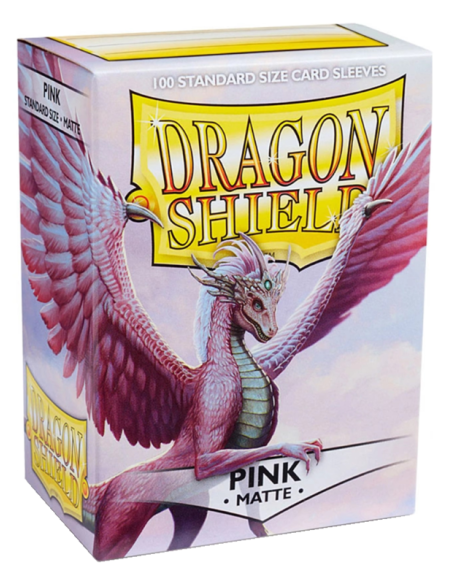 DRAGON SHIELD OBALY - PINK MATTE (100)