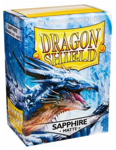 DRAGON SHIELD OBALY - SAPPHIRE MATTE (100)