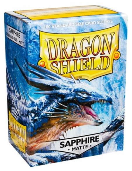 DRAGON SHIELD OBALY - SAPPHIRE MATTE (100)