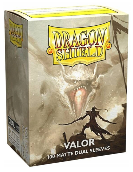 DRAGON SHIELD OBALY - VALOR DUAL MATTE (100)