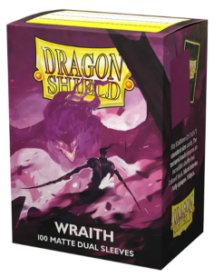 DRAGON SHIELD OBALY - WRAITH DUAL MATTE (100)