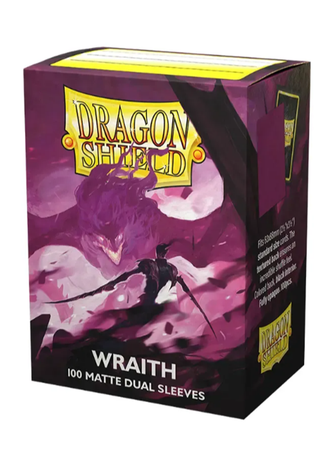DRAGON SHIELD OBALY - WRAITH DUAL MATTE (100)
