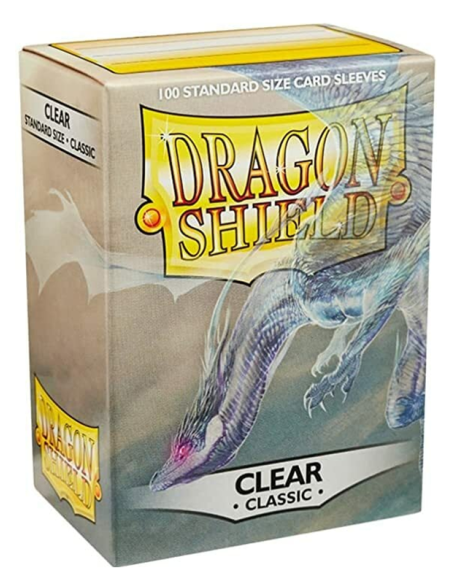 DRAGON SHIELD OBALY - CLEAR CLASSIC (100)