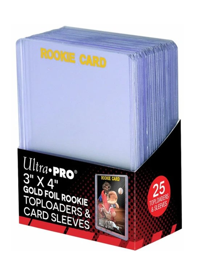 ULTRA PRO OBALY - Toploader 3" x 4" Rookie