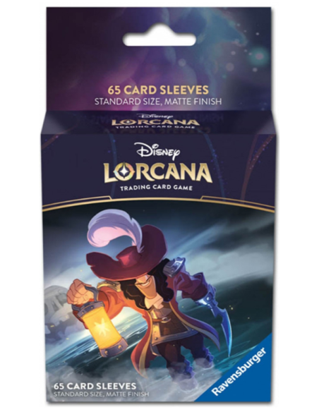 LORCANA sleeves: CAPTAIN HOOK (65 ks)