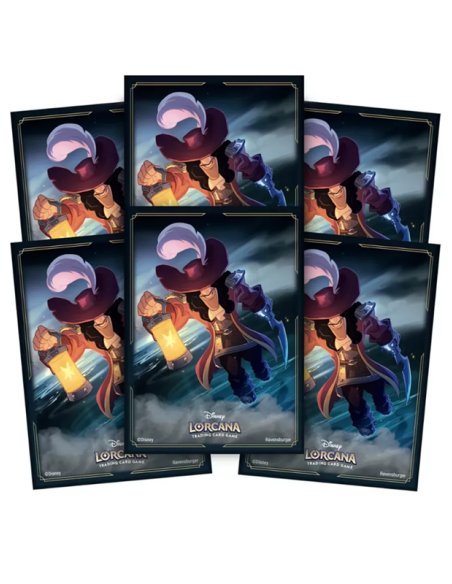 LORCANA sleeves: CAPTAIN HOOK (65 ks)