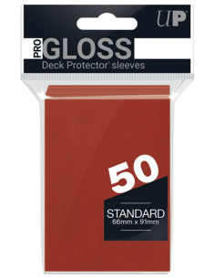 ULTRA PRO OBALY - DECK PROTECTOR RED (50)