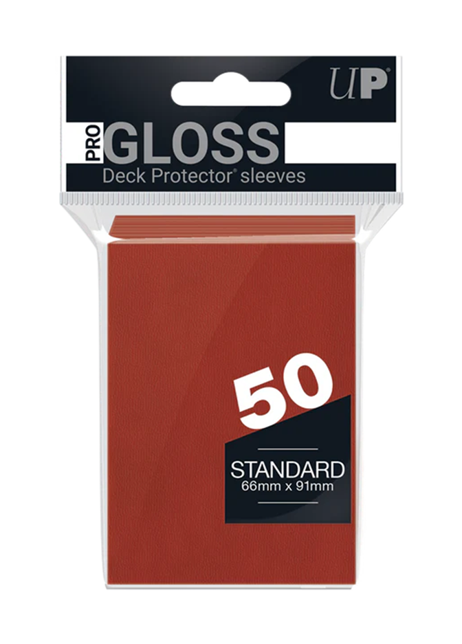 ULTRA PRO OBALY - DECK PROTECTOR RED (50)