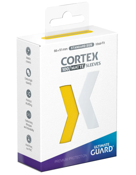 ULTIMATE GUARD: CORTEX Yellow Matte(100)