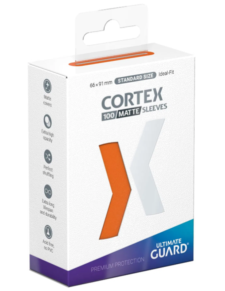 ULTIMATE GUARD: CORTEX Orange Matte (100)