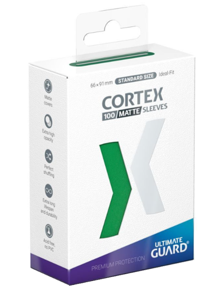 ULTIMATE GUARD: CORTEX Green Matte (100)