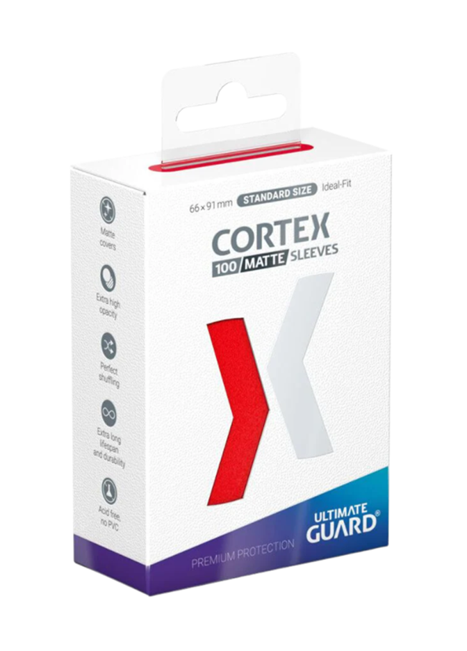 ULTIMATE GUARD: CORTEX Red Matte (100)
