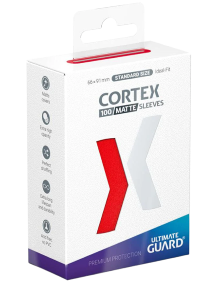 ULTIMATE GUARD: CORTEX Red Matte (100)