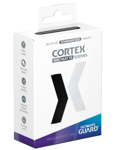 ULTIMATE GUARD: CORTEX Black Matte (100)