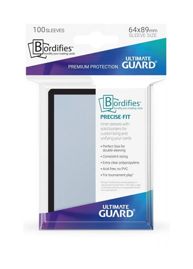 ULTIMATE GUARD: PRECISE-FIT Black (100)