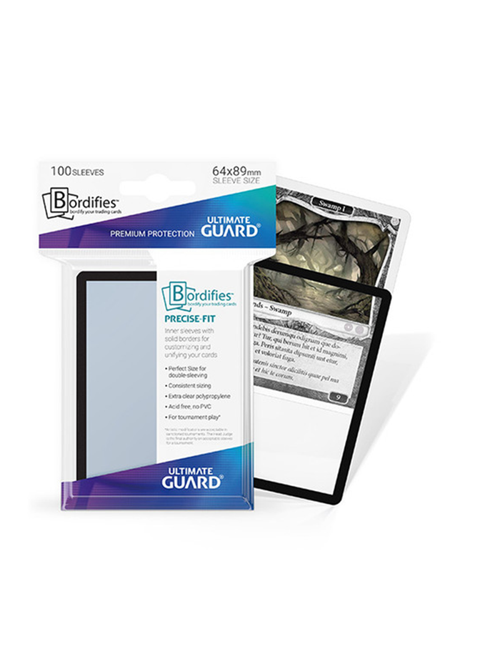 ULTIMATE GUARD: PRECISE-FIT Black (100)