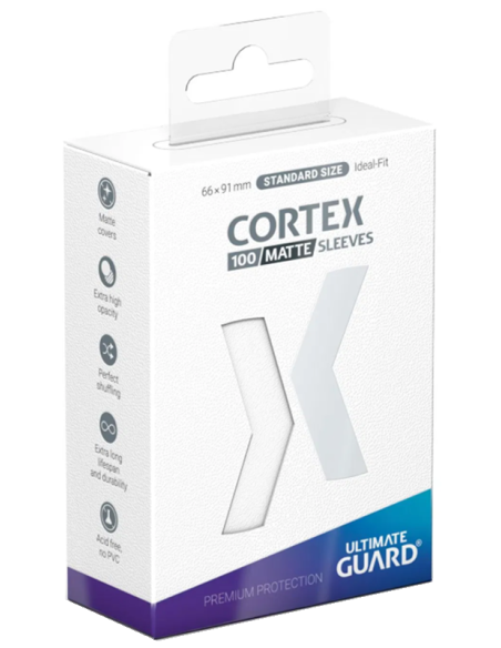 ULTIMATE GUARD: CORTEX White Matte (100)