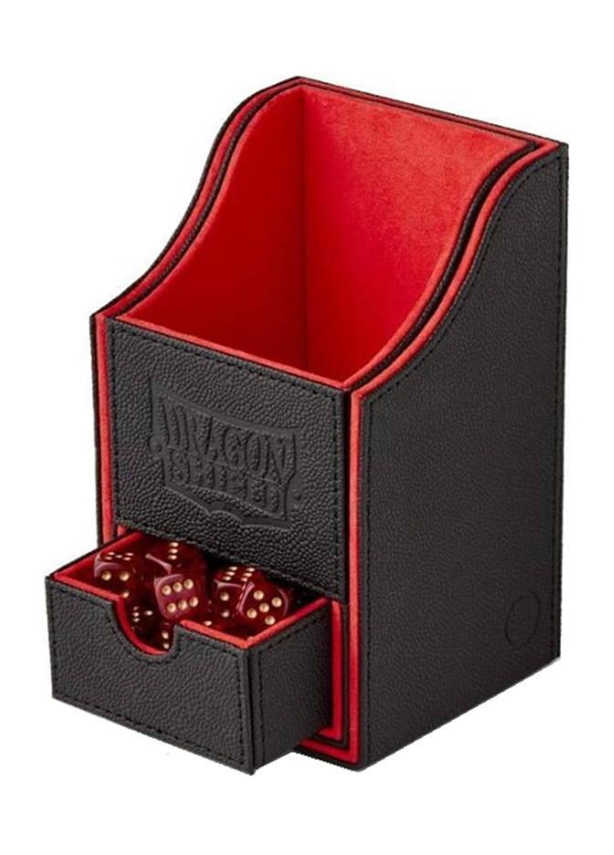 DRAGON SHIELD - NEST BOX 100+ black/red