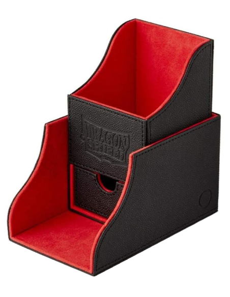 DRAGON SHIELD - NEST BOX 100+ black/red