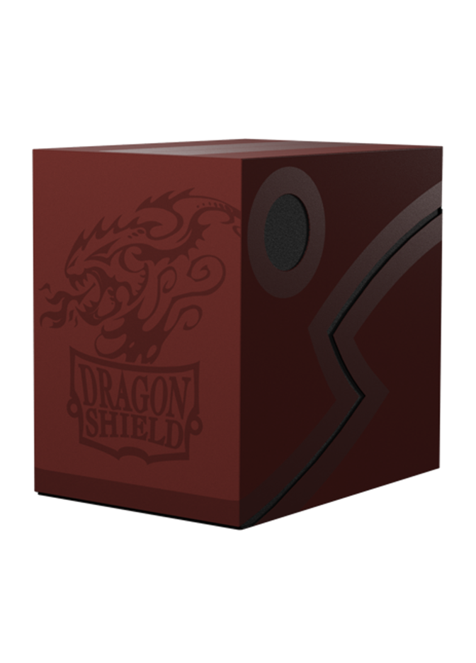 DRAGON SHIELD - DOUBLE SHELL red/black