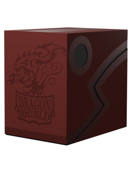 DRAGON SHIELD - DOUBLE SHELL red/black
