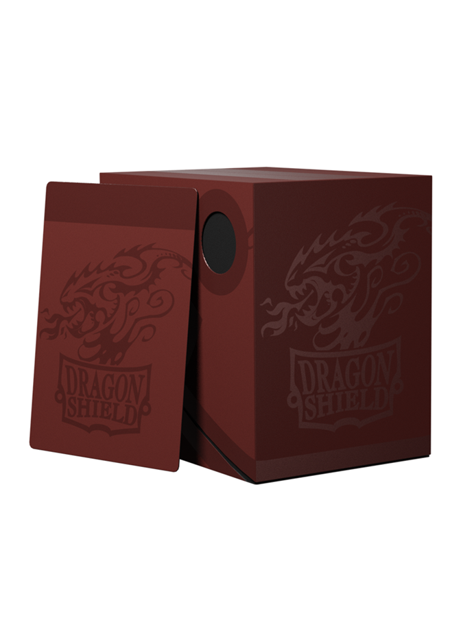 DRAGON SHIELD - DOUBLE SHELL red/black
